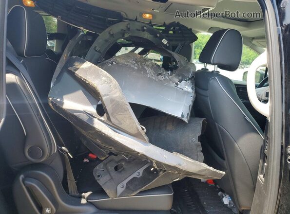 5FNRL6H89SB031487 2025 HONDA ODYSSEY Black Rear interior view