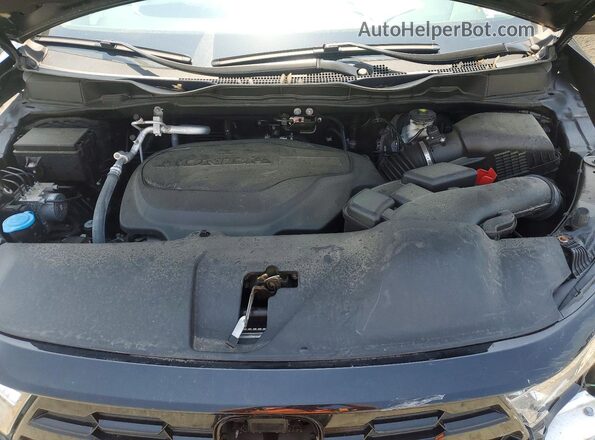 5FNRL6H89SB031487 2025 HONDA ODYSSEY Black Engine compartment view