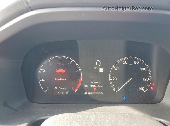 5FNRL6H89SB062108 2025 HONDA ODYSSEY Gray Вид щитка приладів