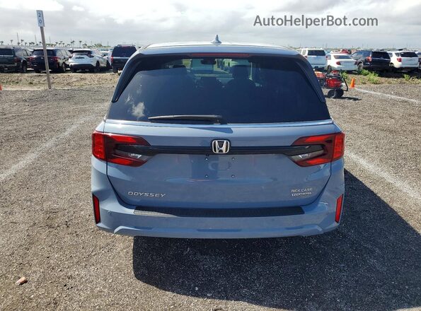 5FNRL6H89SB062108 2025 HONDA ODYSSEY Gray Вид ззаду