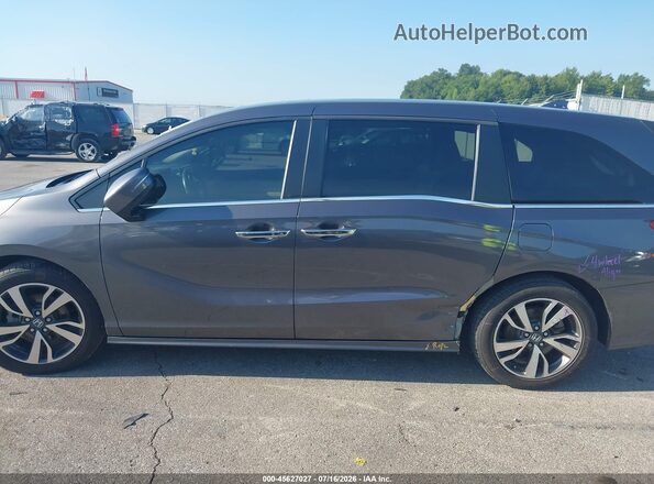 5FNRL6H8XNB018381 2022 HONDA ODYSSEY Gray Սալոնի 360 աստիճան տեսք
