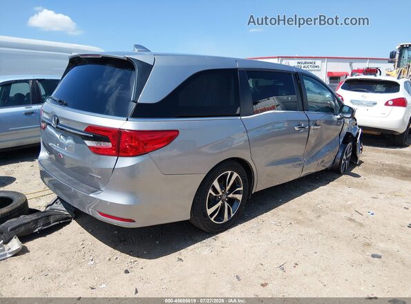 5FNRL6H8XPB043624 2023 HONDA ODYSSEY Silver უკანა მარჯვენა