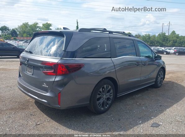 5FNRL6H8XSB002435 2025 HONDA ODYSSEY Серый Задняя правая четверть