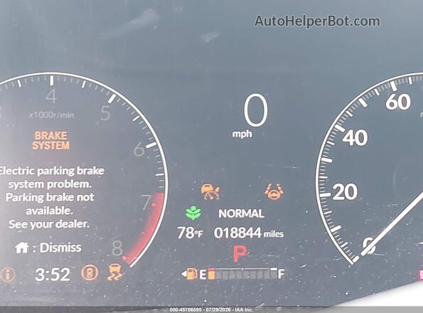5FNRL6H8XSB002435 2025 HONDA ODYSSEY Серый 