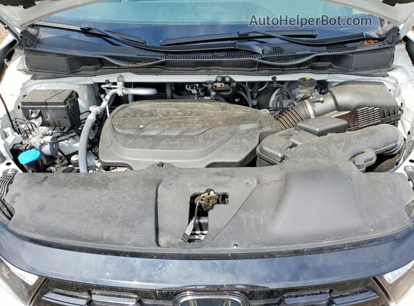 5FNRL6H8XSB004735 2025 HONDA ODYSSEY White Engine compartment view