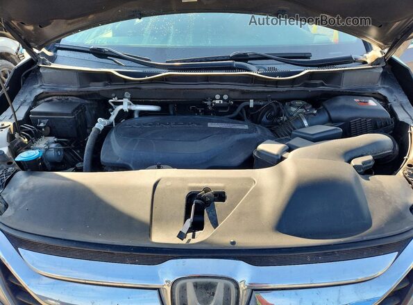 5FNRL6H90JB054504 2018 HONDA ODYSSEY Серый Вид подкапотного пространства