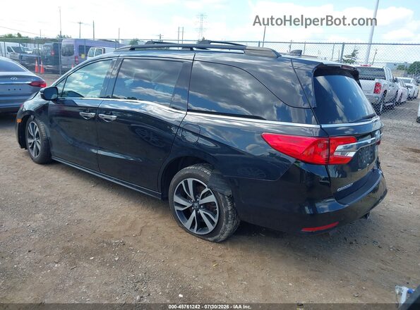 5FNRL6H90JB063946 2018 HONDA ODYSSEY Black Հետևի ձախ