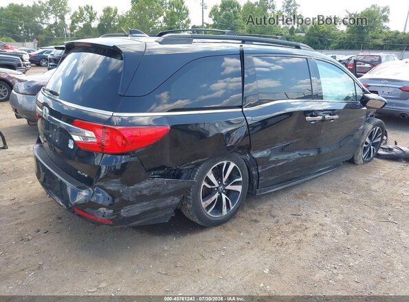 5FNRL6H90JB063946 2018 HONDA ODYSSEY Black Հետևի աջ