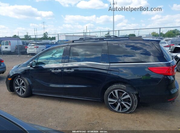 5FNRL6H90JB063946 2018 HONDA ODYSSEY Black Սալոնի 360 աստիճան տեսք