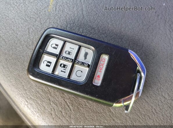 5FNRL6H90JB063946 2018 HONDA ODYSSEY Black Առջևի վահանակի տեսք