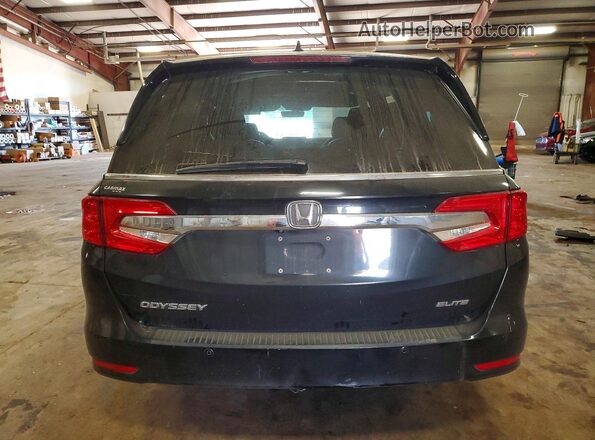 5FNRL6H90JB105449 2018 HONDA ODYSSEY Black Widok z tyłu