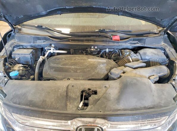 5FNRL6H90JB105449 2018 HONDA ODYSSEY Black Widok komory silnika