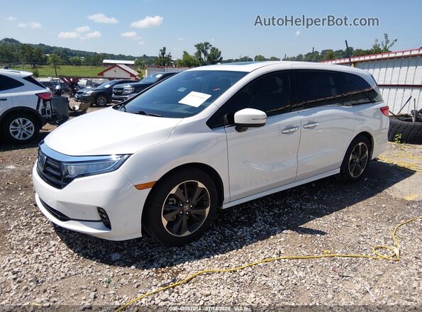 5FNRL6H90RB014998 2024 HONDA ODYSSEY White წინა მარცხენა ხედი სამი მეოთხედიდან
