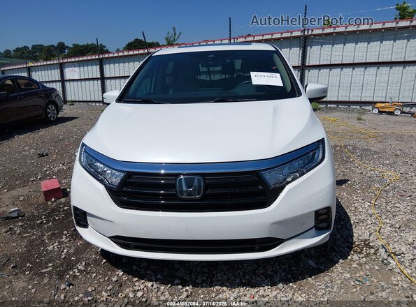 5FNRL6H90RB014998 2024 HONDA ODYSSEY White ხელსაწყოთა პანელის ხედი