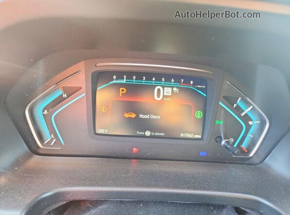 5FNRL6H90RB059911 2024 HONDA ODYSSEY White ხელსაწყოთა პანელის ხედი
