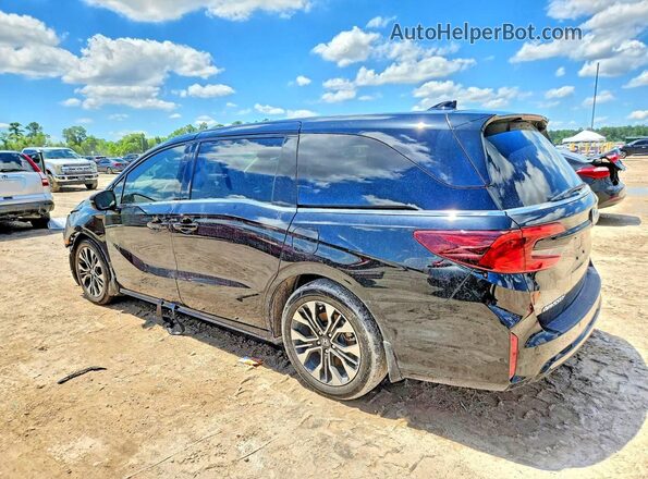 5FNRL6H90SB022735 2025 HONDA ODYSSEY Черный Задняя левая четверть