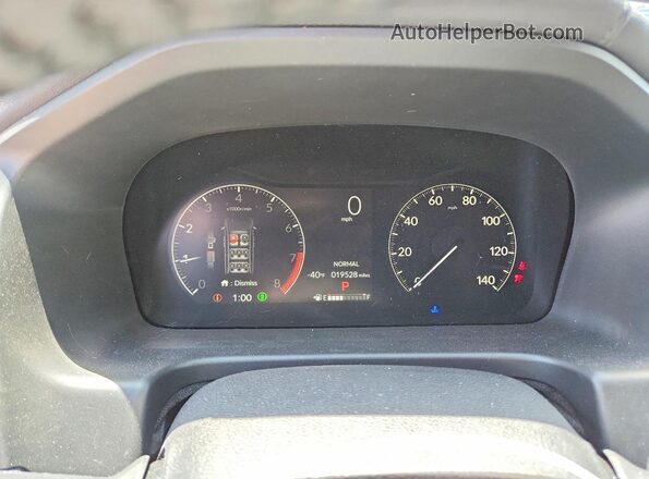 5FNRL6H90SB022735 2025 HONDA ODYSSEY Черный Вид щитка приборов