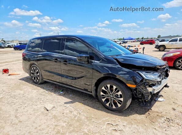 5FNRL6H90SB022735 2025 HONDA ODYSSEY Черный Передняя правая четверть