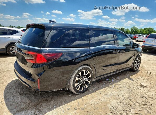 5FNRL6H90SB022735 2025 HONDA ODYSSEY Черный Задняя правая четверть
