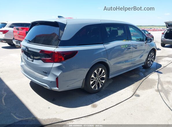 5FNRL6H90SB041706 2025 HONDA ODYSSEY Light Blue უკანა მარჯვენა