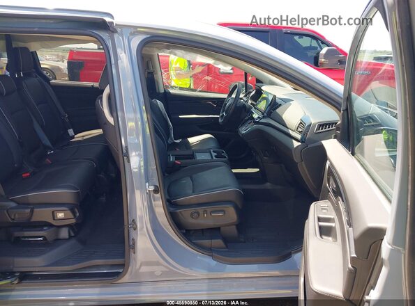 5FNRL6H90SB041706 2025 HONDA ODYSSEY Light Blue წინა სალონის ხედი