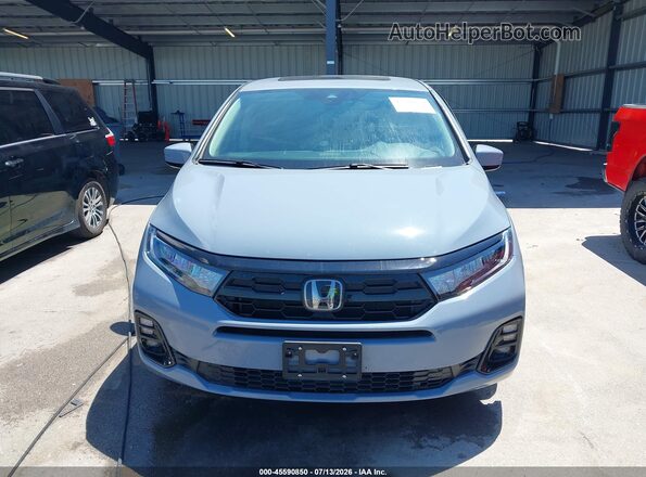 5FNRL6H90SB041706 2025 HONDA ODYSSEY Light Blue ხელსაწყოთა პანელის ხედი