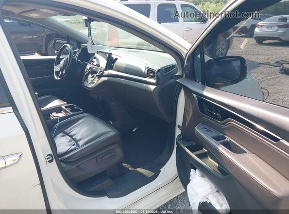 5FNRL6H91KB022288 2019 HONDA ODYSSEY White წინა სალონის ხედი