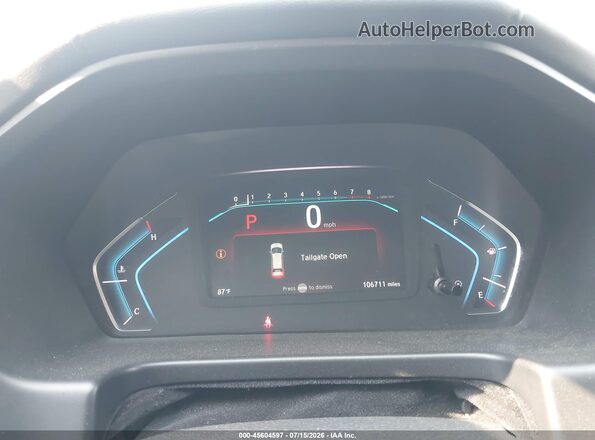 5FNRL6H91KB022288 2019 HONDA ODYSSEY White უკანა სავარძლების ხედი