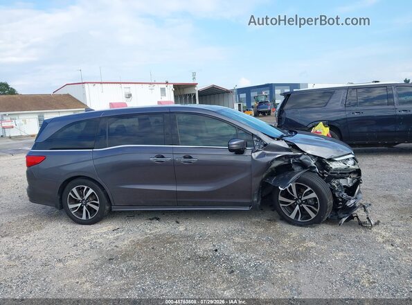 5FNRL6H91KB037826 2019 HONDA ODYSSEY Gray ხელსაწყოთა პანელის ხედი