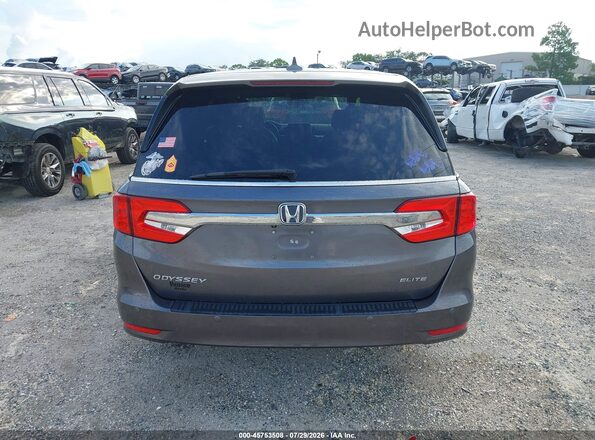 5FNRL6H91KB037826 2019 HONDA ODYSSEY Gray 