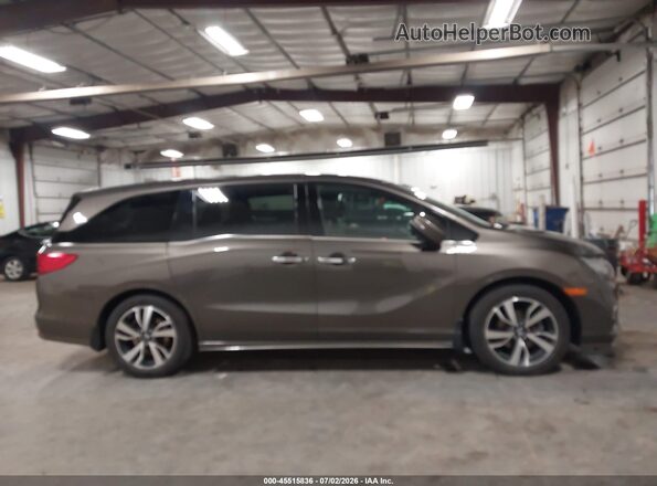 5FNRL6H91KB067926 2019 HONDA ODYSSEY Gray უკანა სალონის ხედი
