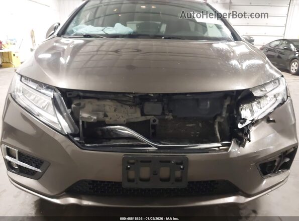 5FNRL6H91KB067926 2019 HONDA ODYSSEY Gray წინა ხედი