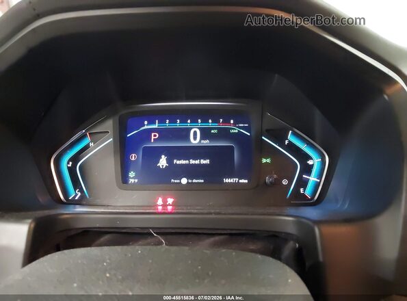 5FNRL6H91KB067926 2019 HONDA ODYSSEY Gray უკანა სავარძლების ხედი