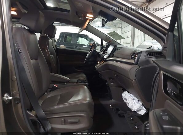 5FNRL6H91KB067926 2019 HONDA ODYSSEY Gray წინა სალონის ხედი