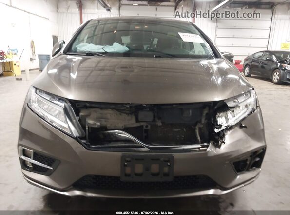 5FNRL6H91KB067926 2019 HONDA ODYSSEY Gray ხელსაწყოთა პანელის ხედი