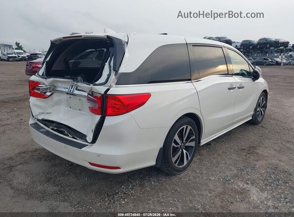 5FNRL6H91KB095497 2019 HONDA ODYSSEY White Trasero derecho