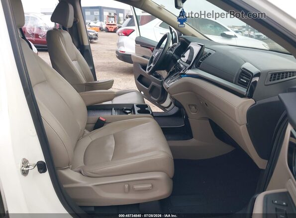 5FNRL6H91KB095497 2019 HONDA ODYSSEY White Vista interior delantera