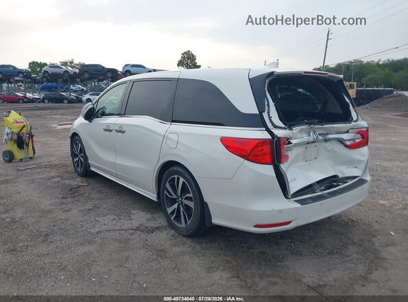 5FNRL6H91KB095497 2019 HONDA ODYSSEY White Trasero izquierdo