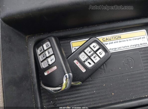 5FNRL6H91KB095497 2019 HONDA ODYSSEY White Vista del salpicadero