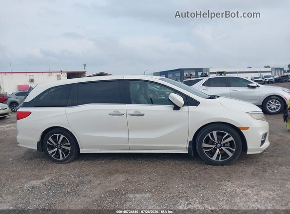 5FNRL6H91KB095497 2019 HONDA ODYSSEY White Vista interior trasera