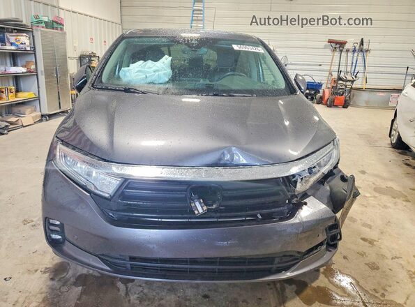 5FNRL6H91NB066358 2022 HONDA ODYSSEY Gray Դիմացի տեսք