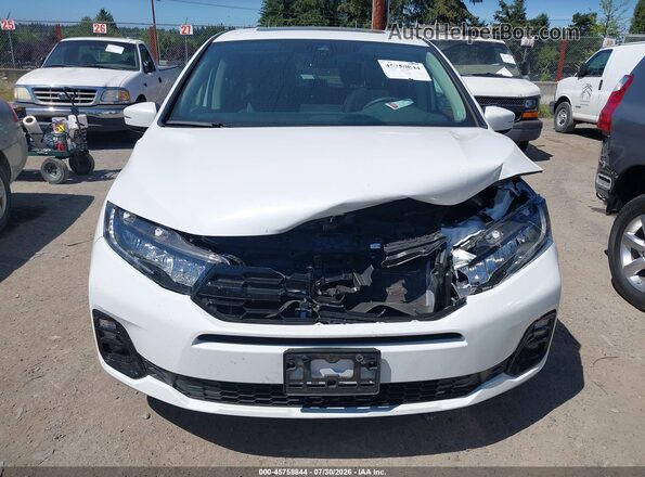 5FNRL6H91TB058015 2026 HONDA ODYSSEY White Вид щитка приладів