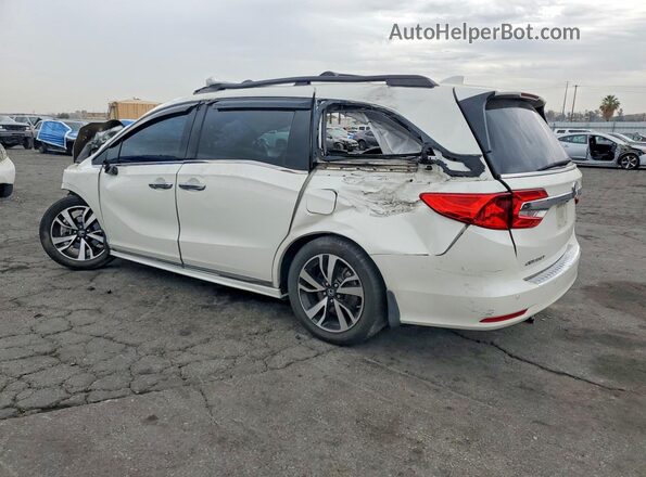 5FNRL6H92JB112046 2018 HONDA ODYSSEY White უკანა მარცხენა