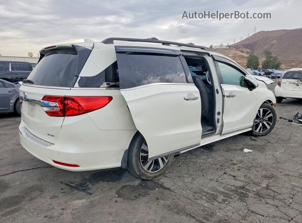 5FNRL6H92JB112046 2018 HONDA ODYSSEY White უკანა მარჯვენა