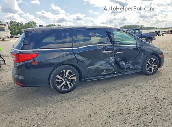 5FNRL6H92LB026612 2020 HONDA ODYSSEY Black Trasero derecho