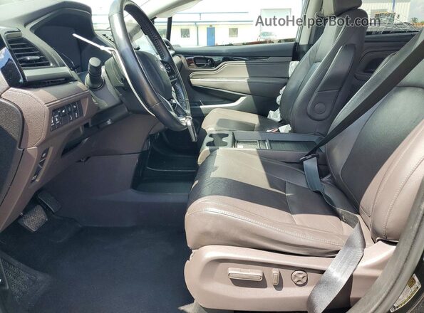5FNRL6H92LB026612 2020 HONDA ODYSSEY Black Vista interior delantera