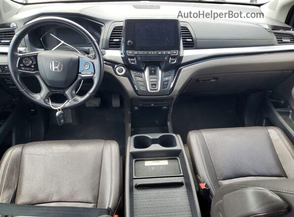 5FNRL6H92LB026612 2020 HONDA ODYSSEY Black Vista del salpicadero