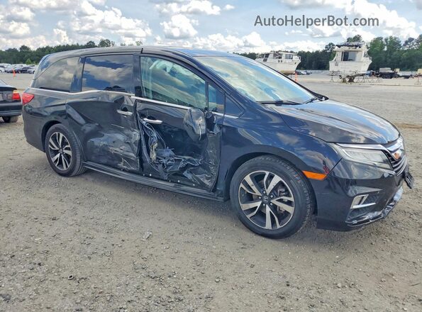 5FNRL6H92LB026612 2020 HONDA ODYSSEY Black Delantero derecho