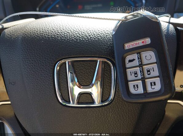 5FNRL6H92NB009554 2022 HONDA ODYSSEY White Vista del salpicadero