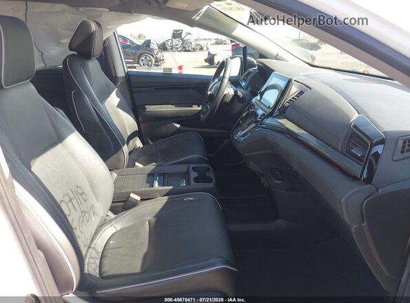 5FNRL6H92NB009554 2022 HONDA ODYSSEY White Vista interior delantera